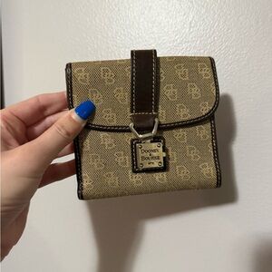 Dooney & Bourke Brown and Tan Women's Wallet